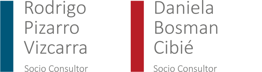 Socios consultores: Daniela Bosman Cibié y Rodrigo Pizarro Viscarra